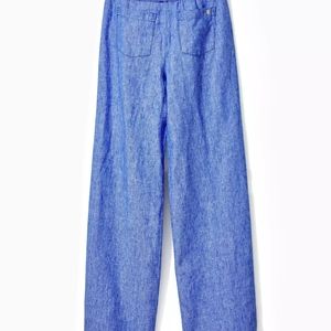 Lily Pulitzer 33" mid-rise linen Palazzo Pant